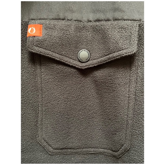 The American Outdoorsman Mens Sherpa Bonded Fleece Midweight Shirt Jacket Size M - Picture 4 of 6
